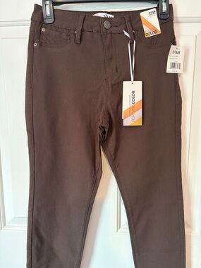YMI Forever Color NWT brown mid-rise skinny jeans - size medium